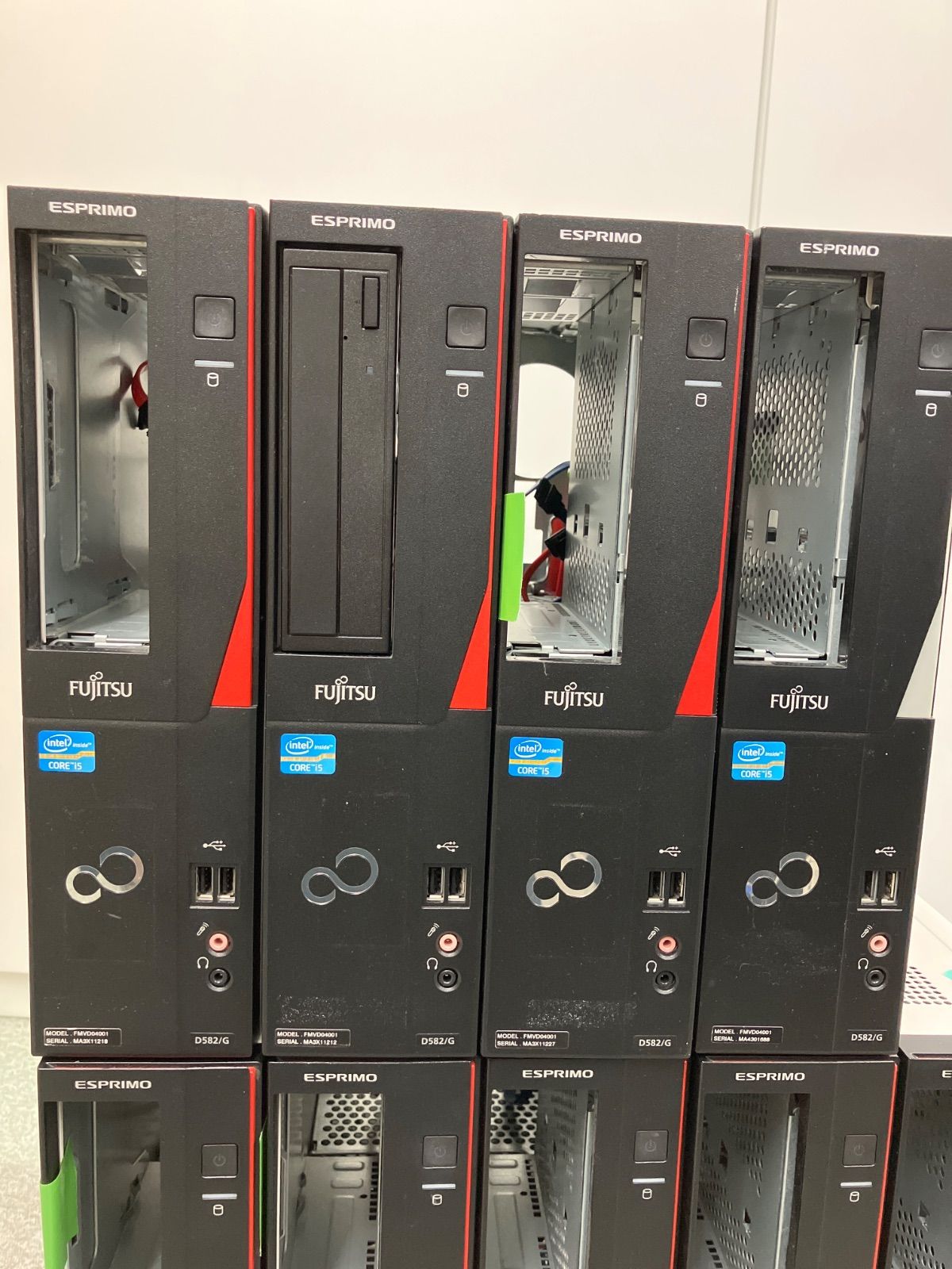 FUJITSU 9台セット ESPRIMO D 582 G CORE i 5 デスクトップPC