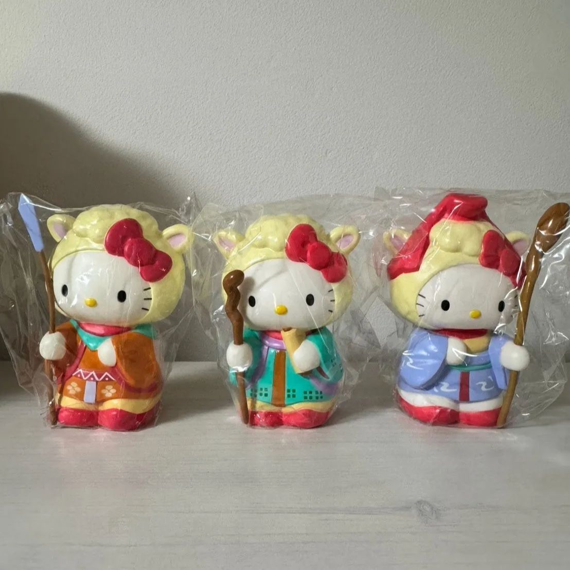 ☆レア七福ひつじキティちゃん貯金箱コインバンク - メルカリ