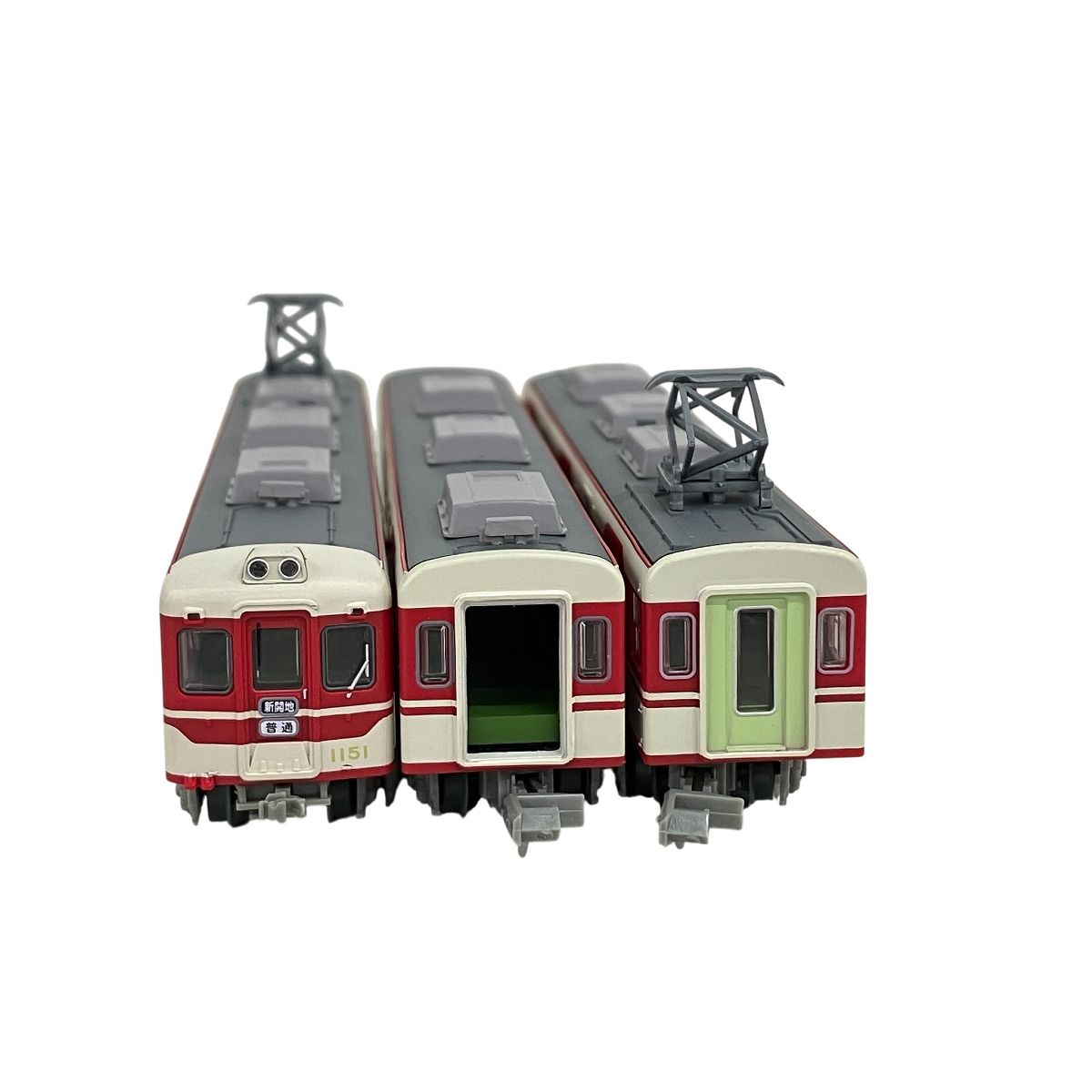 TOMYTEC 鉄道コレクション 神戸電鉄デ1150形1151編成3両セット 中古 美