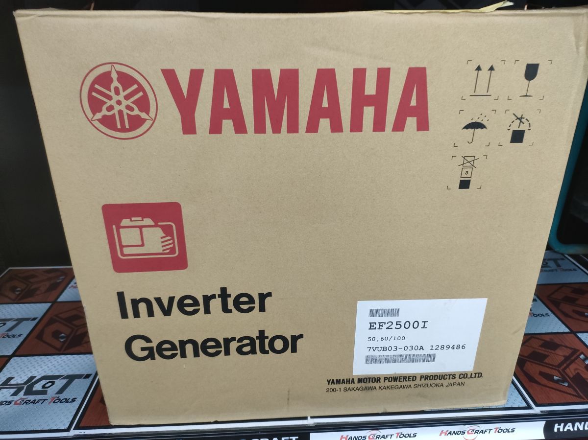 YAMAHA ヤマハ インバーター発電機 EF 2500 i 定格出力 2.5 kVA 50 Hz 60 25 A ハンズクラフ