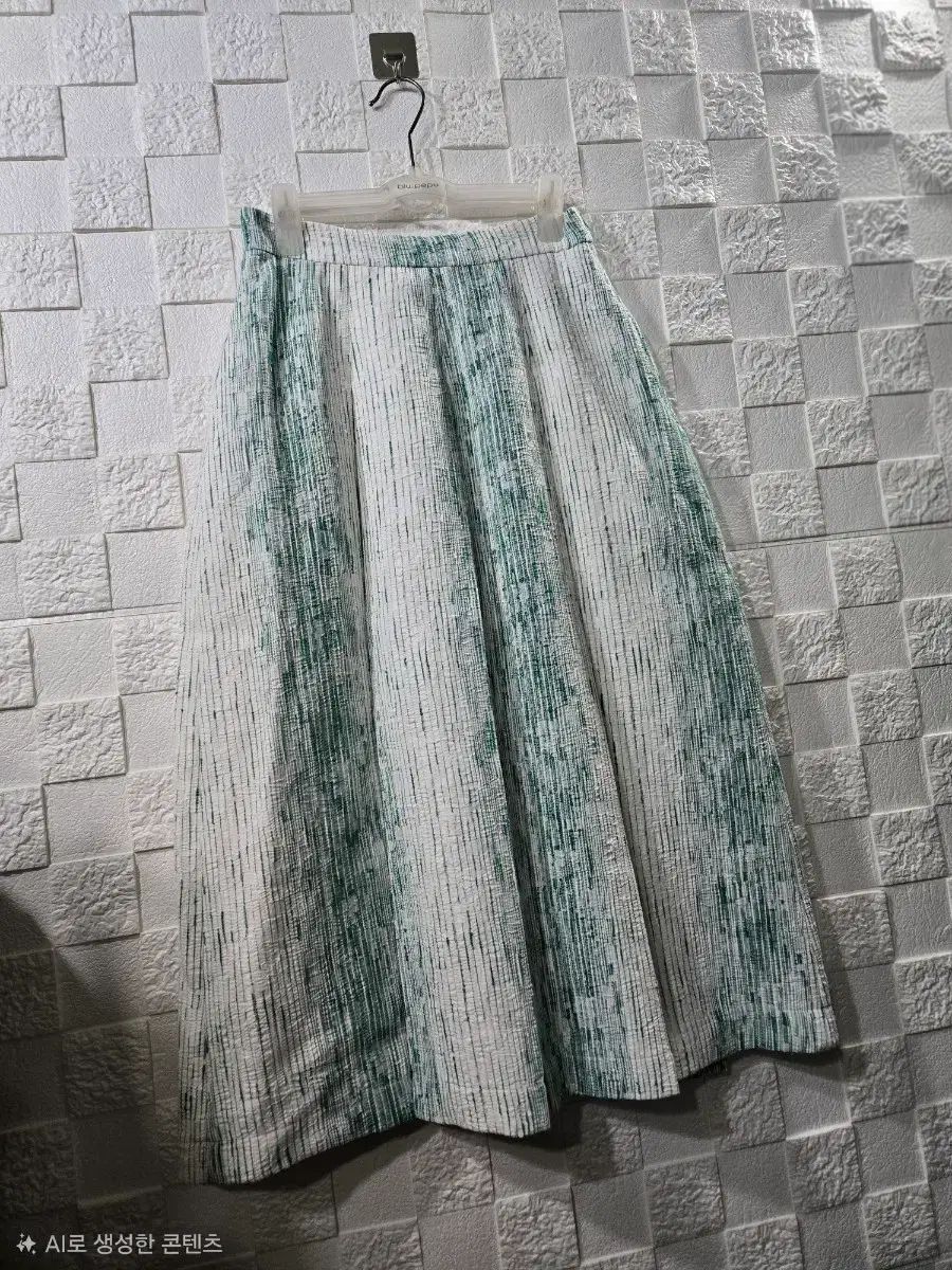 ORR オル ジャガード プリーツ ロング スカート