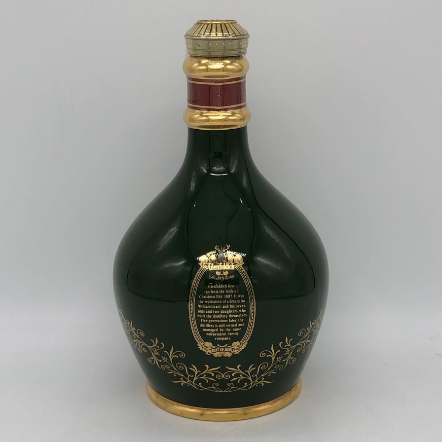 グレンフィディック　18年　緑グリーン　陶器ボトル　シングル　モルト グレンフィディック 18年 緑 グリーン 陶器ボトル シングル モルト【X1】