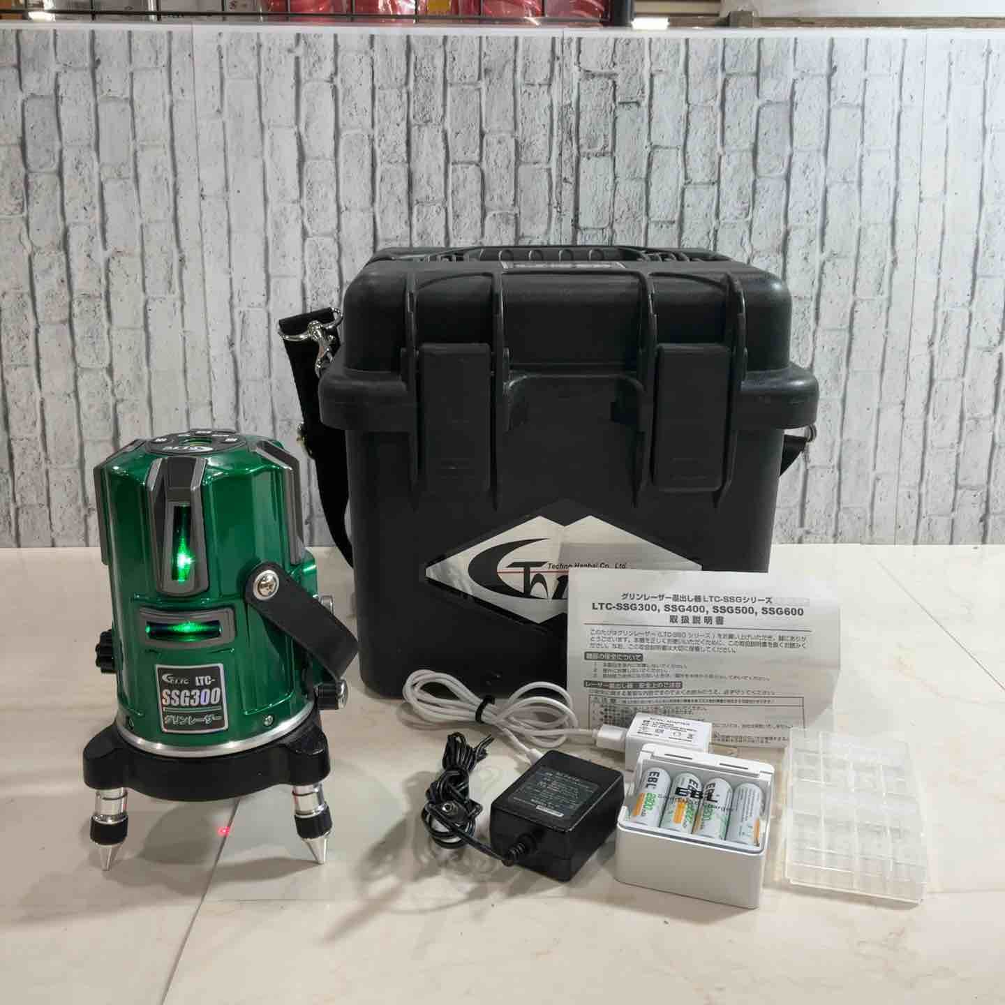 テクノ販売 LTC グリーンレーザー墨出し器 LTC-SSG 300