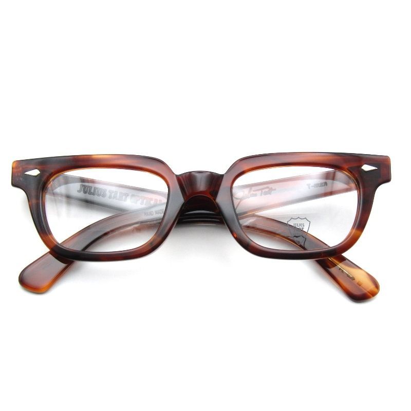 JULIUS TART OPTICAL ジュリアスタートオプティカル メガネフレーム T-man 49-23 PL-029 L DEMI AMBER