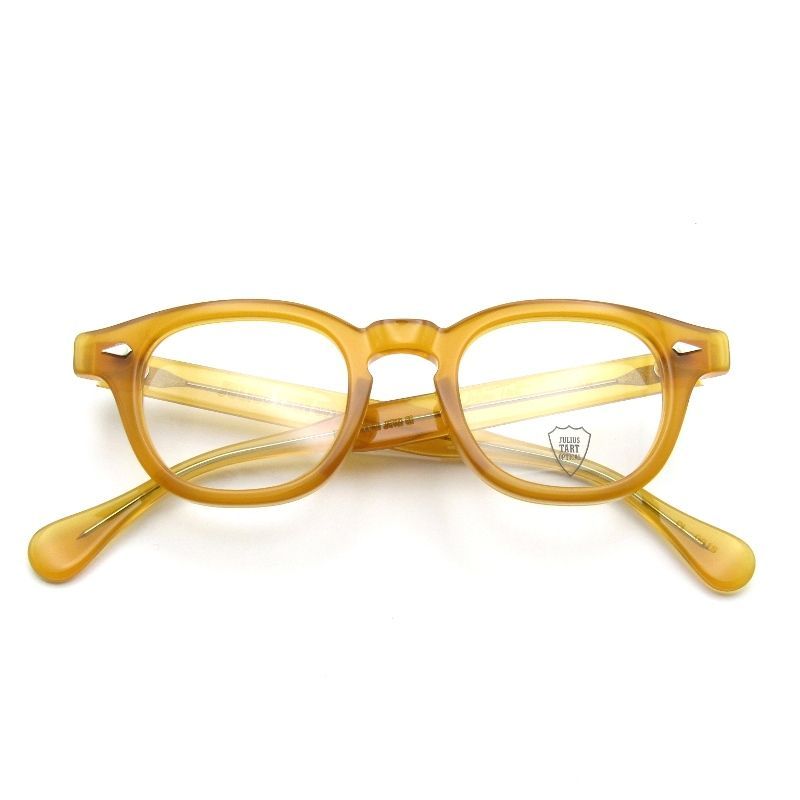 JULIUS TART OPTICAL ジュリアスタートオプティカル メガネフレーム AR 44 22 PL 001 S VINTAGE YELLOW