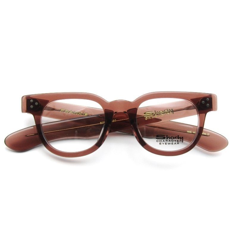 ♥ Shady シェイディーキャラクター メガネフレーム FRANKIE 46-22 SCPL-002 O 日本製 フランキー ORANGE PINK