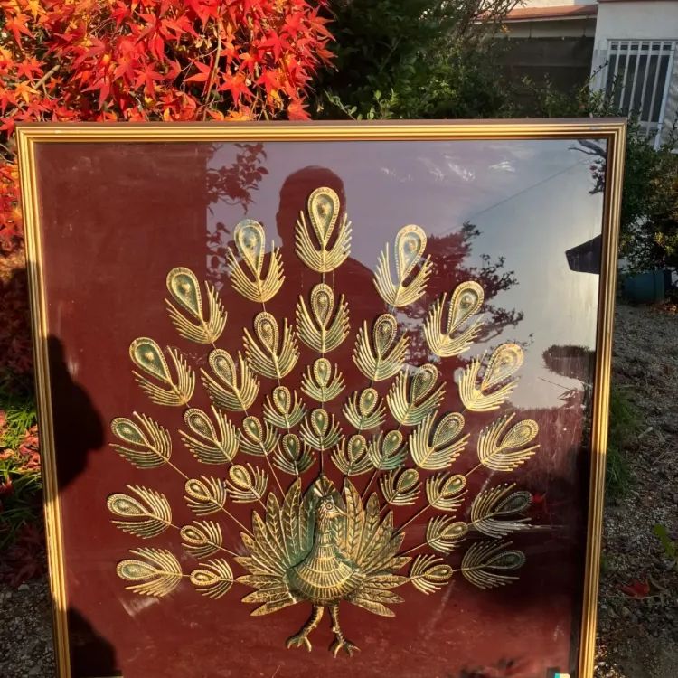 1954.ハンドメイド キルト生地ファスナーバッグ(大) フランシュリッペ