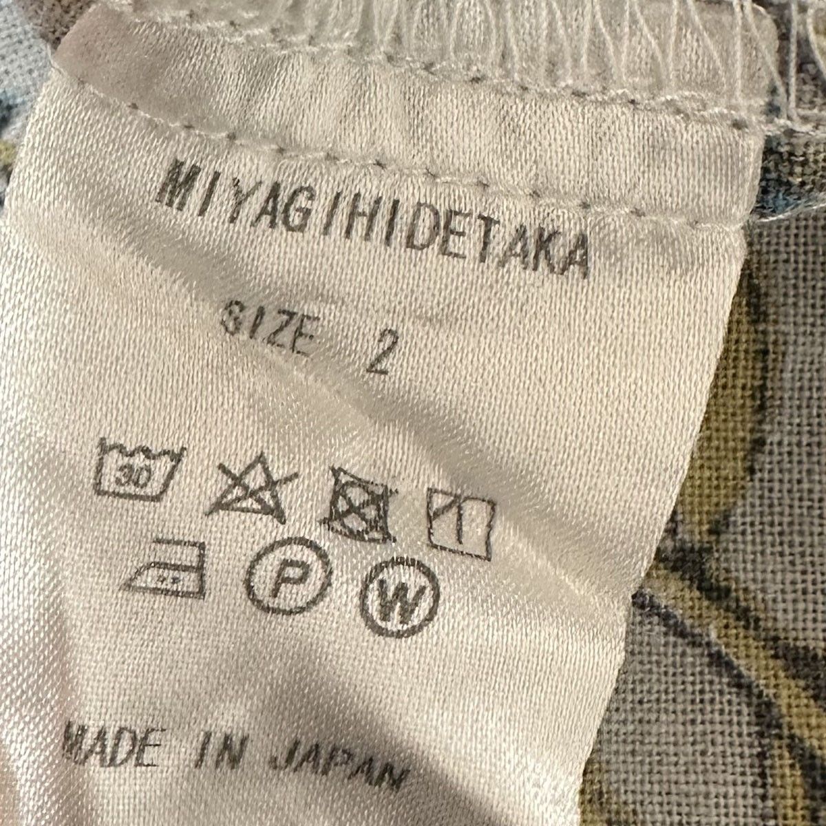 バンダナ柄半袖シャツ