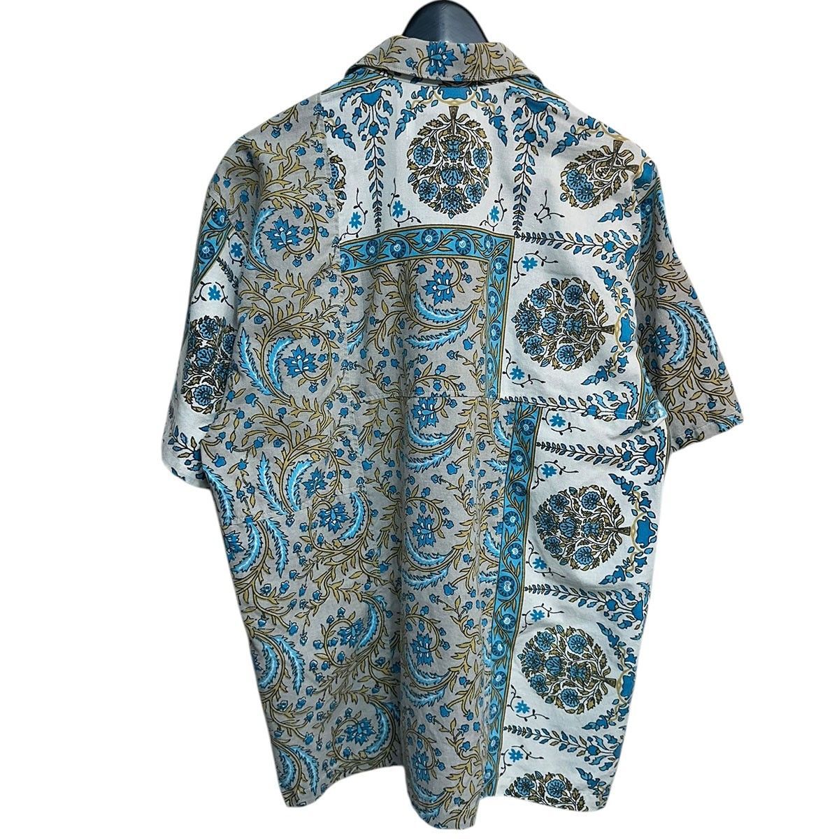 バンダナ柄半袖シャツ