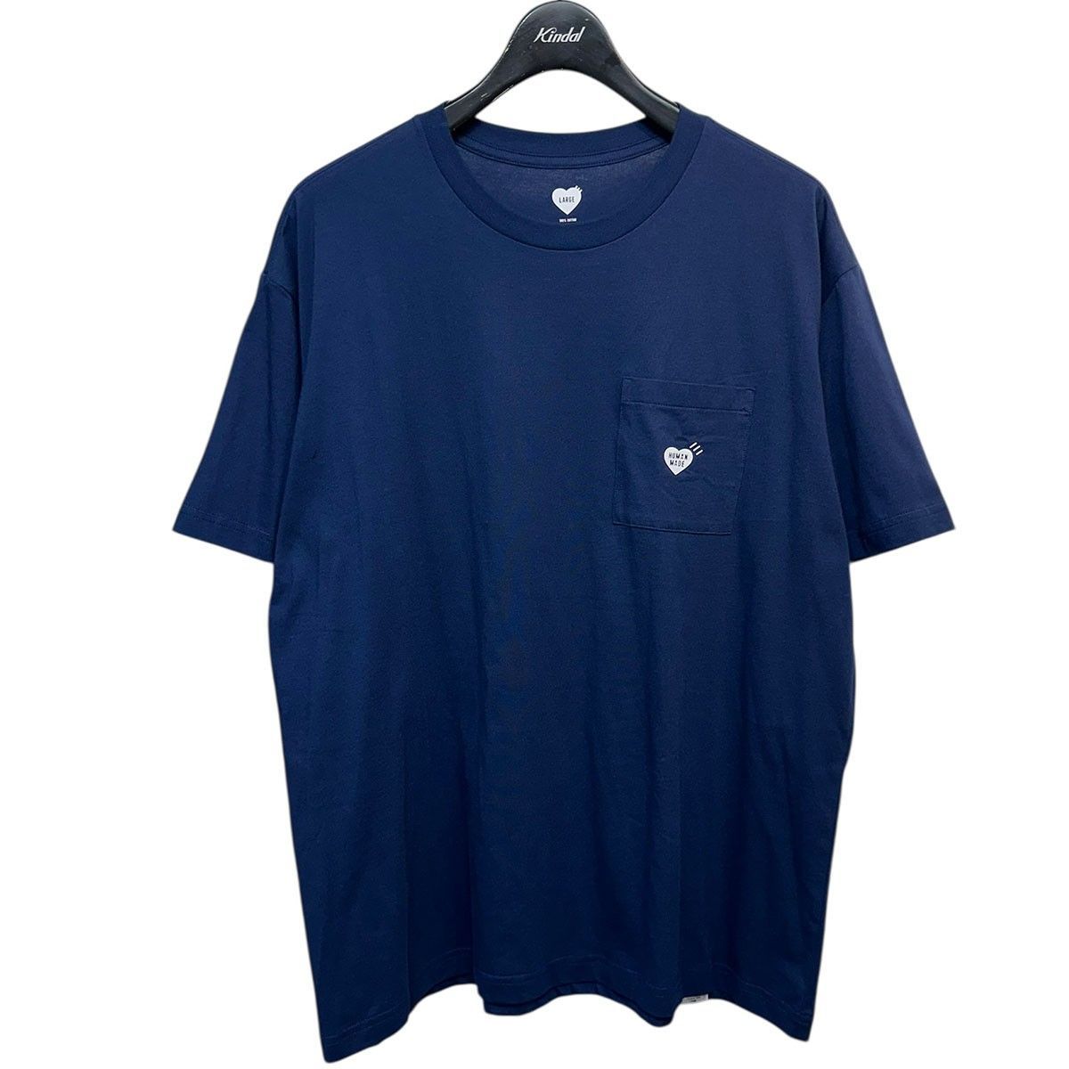 HUMAN MADE 3-PACK POCKET T-SHIRT SET(1枚のみ) ハートプリントクルー