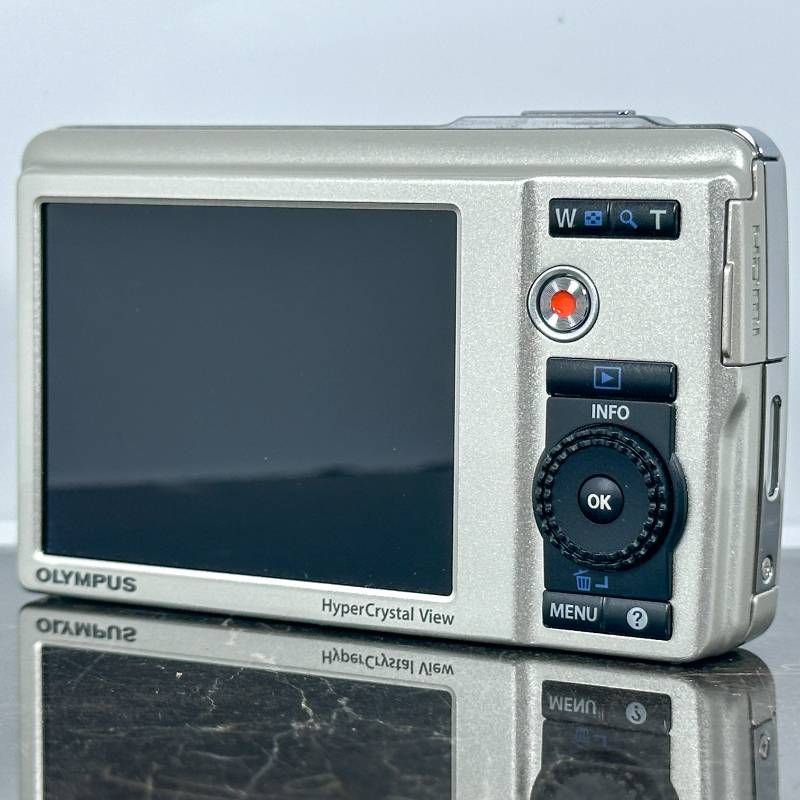 美品】OLYMPUS μ-5010 安い チタニウムシルバー 1400万画素 26mm広角