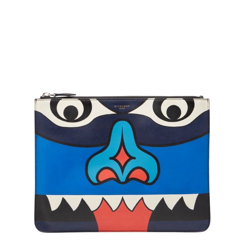 ジバンシー ブルー レッド ホワイト レザー レディース Givenchy 1 0243053