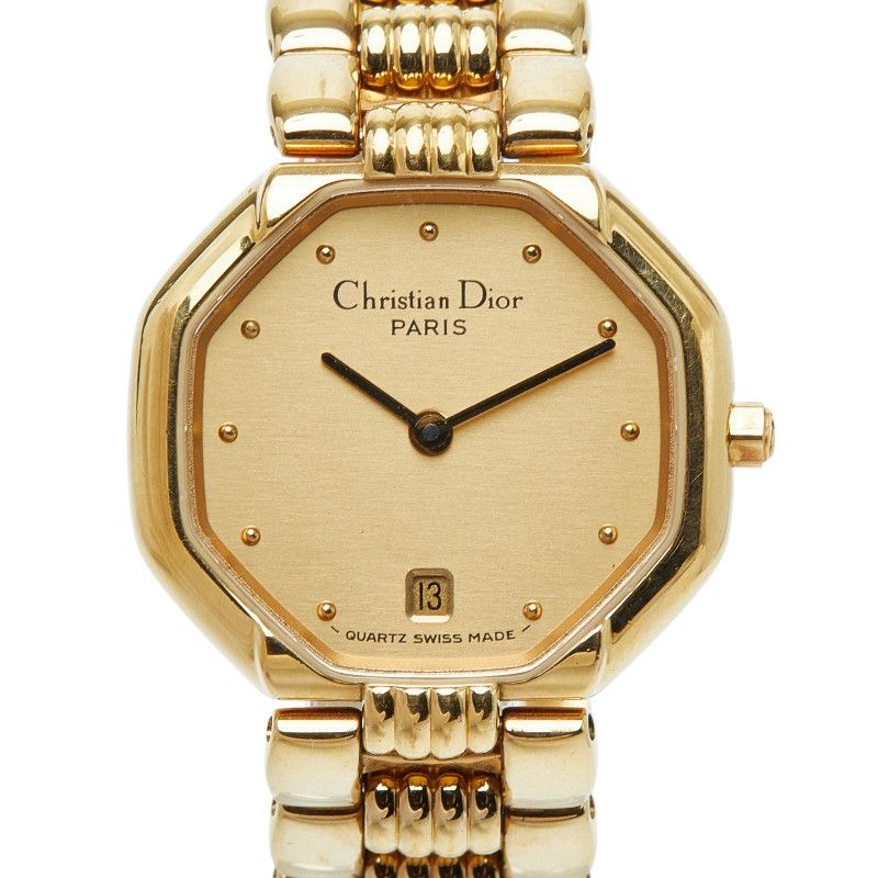 クリスチャンディオール オクタゴン 48 153 ステンレススチール レディース Christian Dior 1 0243361
