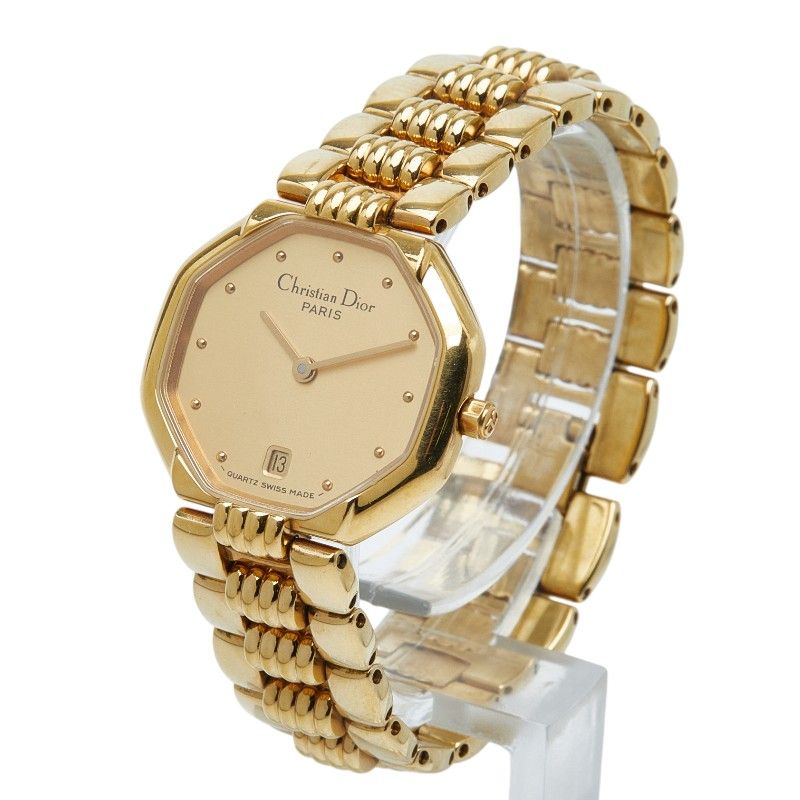 クリスチャンディオール オクタゴン 48.153 ステンレススチール レディース Christian Dior 1-0243361