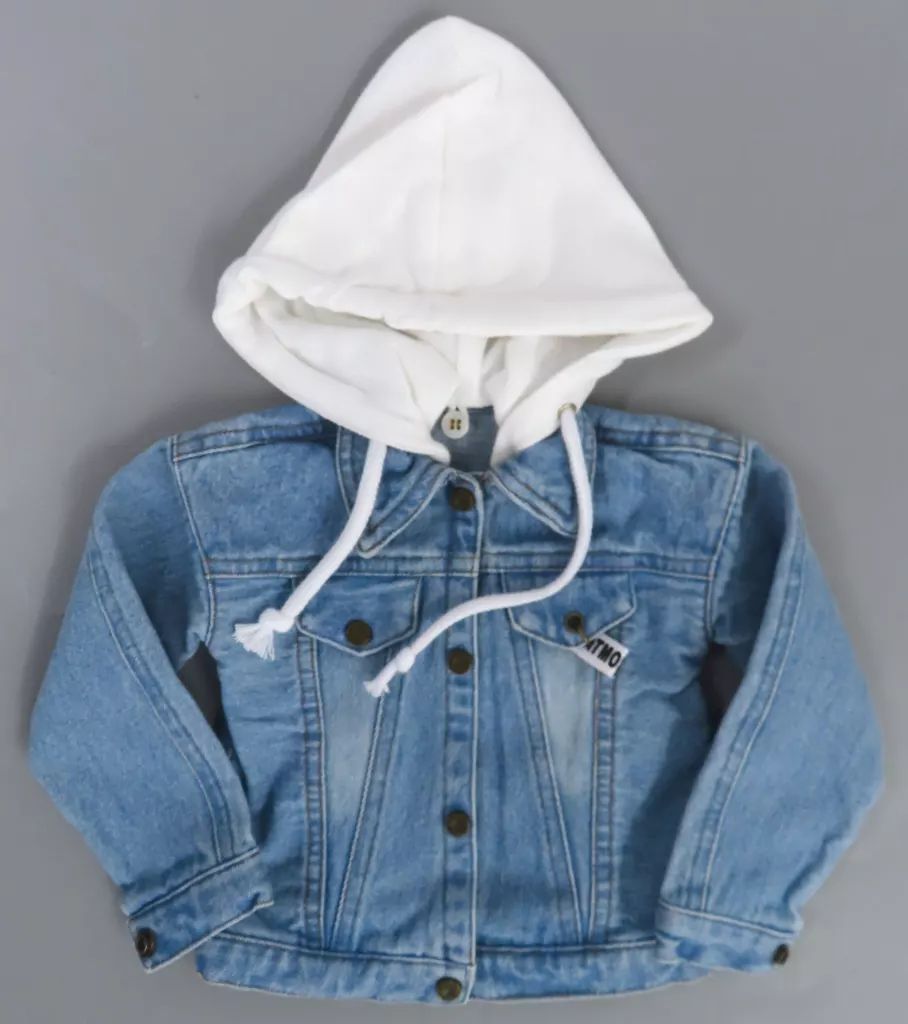 ドール SDB用 Hood washing Denim Jacket Ice