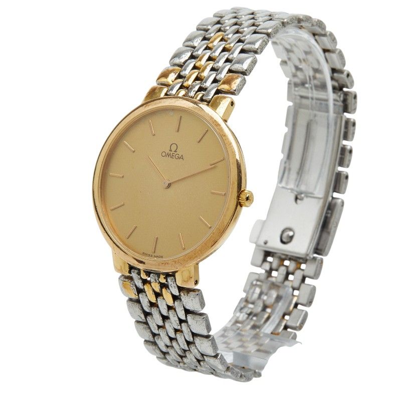 オメガ デビル De Ville ステンレススチール メッキ レディース OMEGA 1-0244211