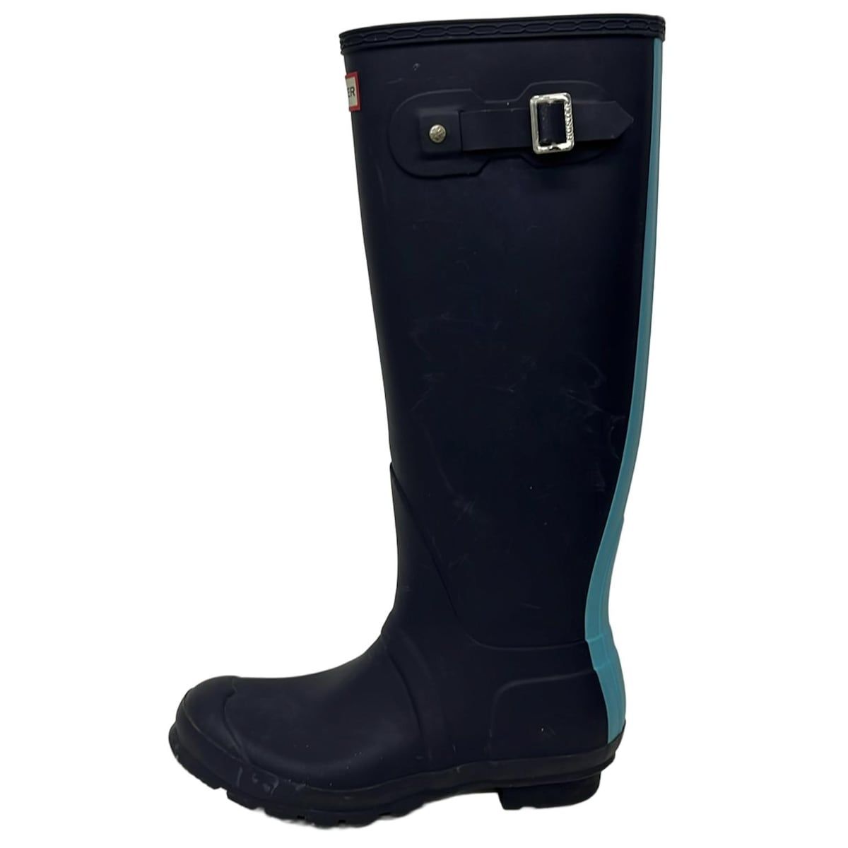 HUNTER(ハンター) レインブーツ UK6 レディース - ダークネイビー
