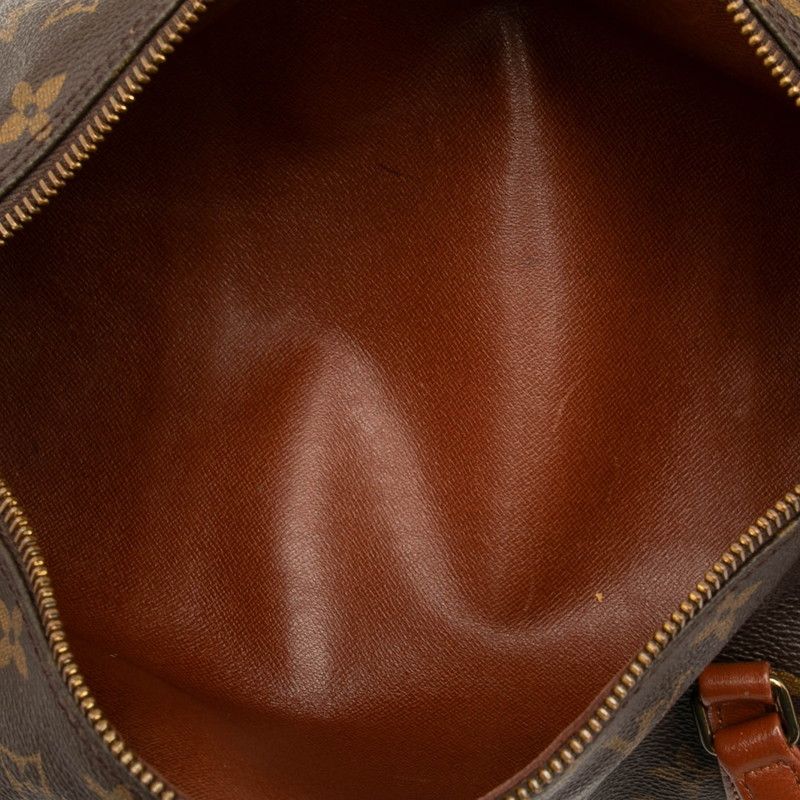 ルイ ヴィトン モノグラム パピヨン30 M51385 ブラウン PVC レザー