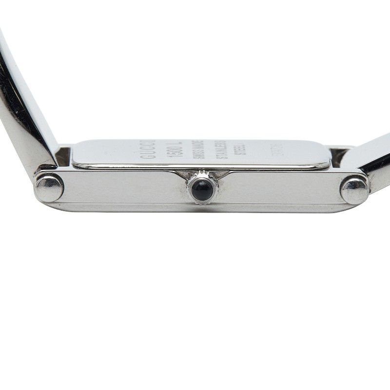 グッチ シェル文字盤(ブルー) 腕時計 バングルウォッチ 1500L