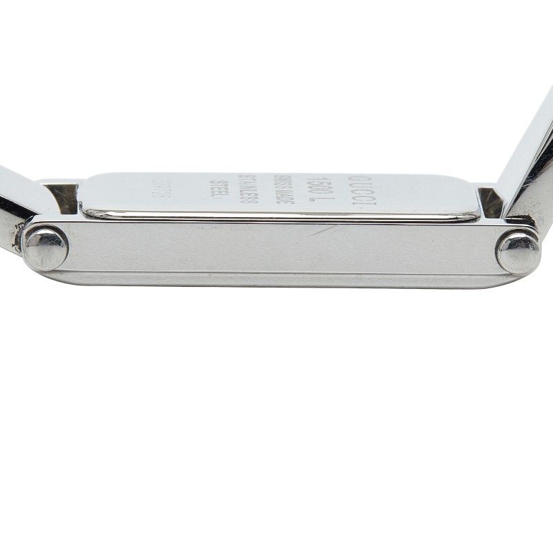 グッチ シェル文字盤(ブルー) 腕時計 バングルウォッチ 1500L