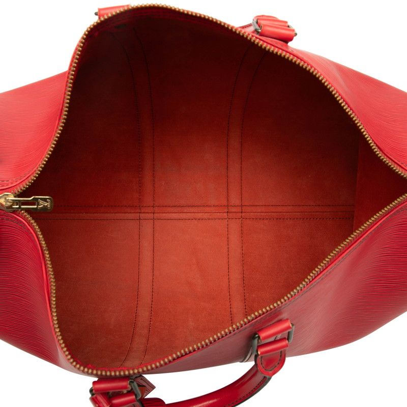 ルイ ヴィトン エピ キーポル45 ボストンバッグ トラベルバッグ M42977