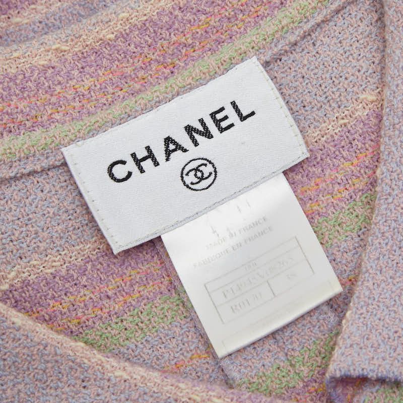  シャネル ワンピース ボーダー 半袖 サイズ 38 ピンク マルチ レディース CHANEL 1 0246170 その他 その他