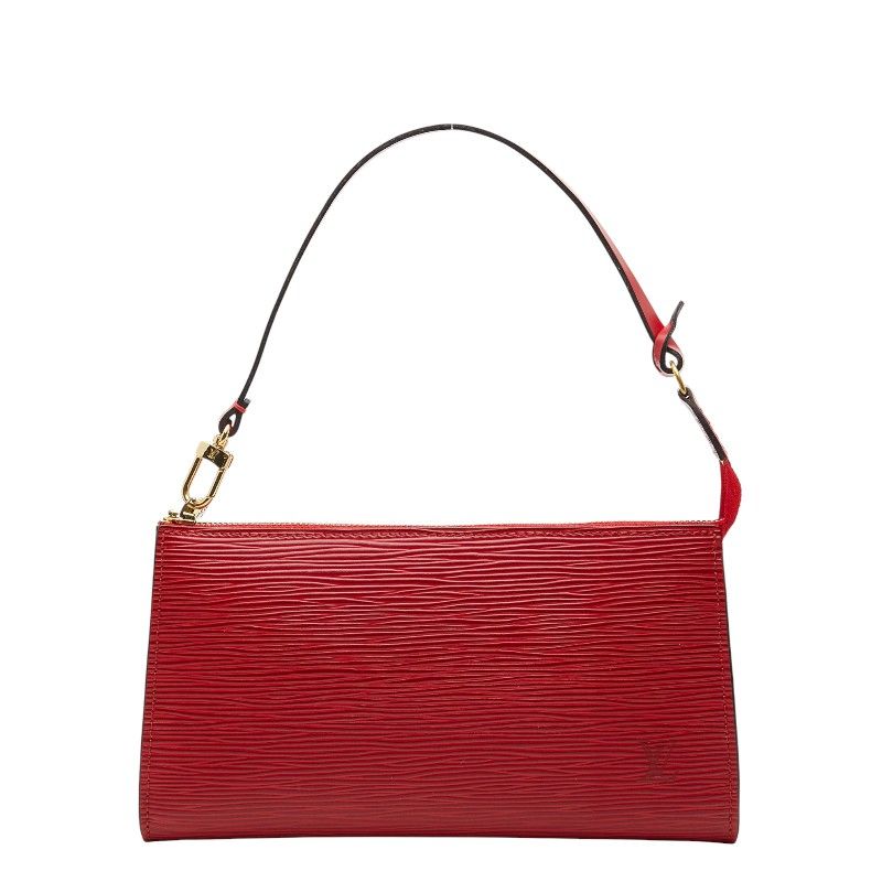 ルイ ヴィトン エピ ポシェット アクセソワール ポーチ ハンドバッグ M 52947 カスティリアンレッド レザー レディース LOUIS VUITTON 1 0246505