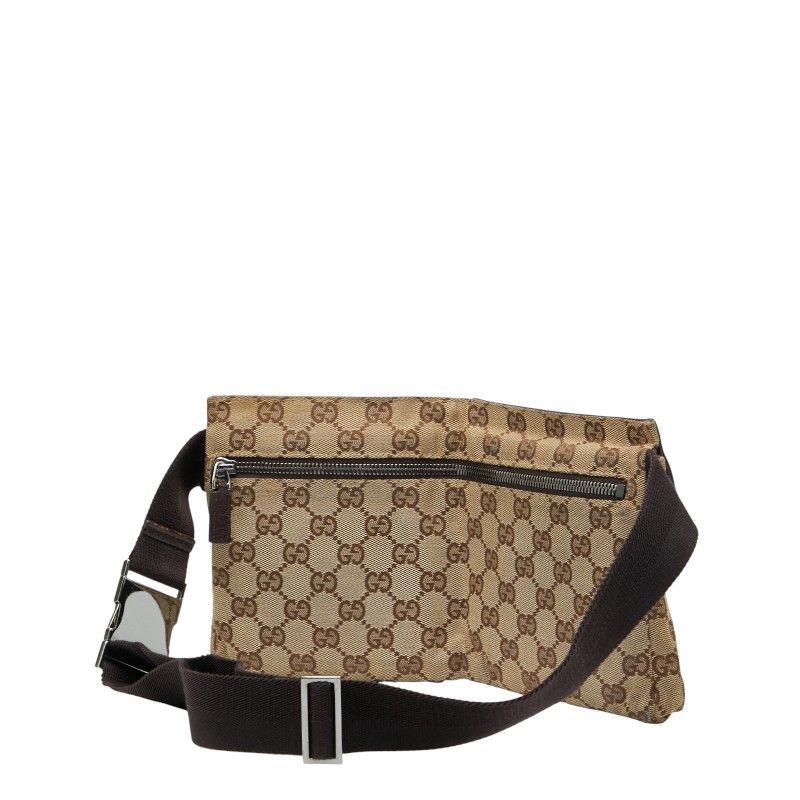 グッチ GGキャンバス ウエストバッグ ボディバッグ 28566 ベージュ