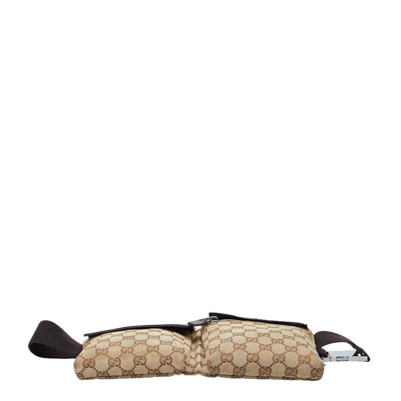 グッチ GGキャンバス ウエストバッグ ボディバッグ 28566 ベージュ