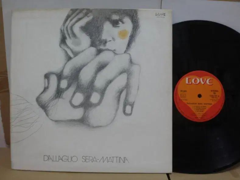 ITALY Original LP Dallaglio ー 1972 年 早い