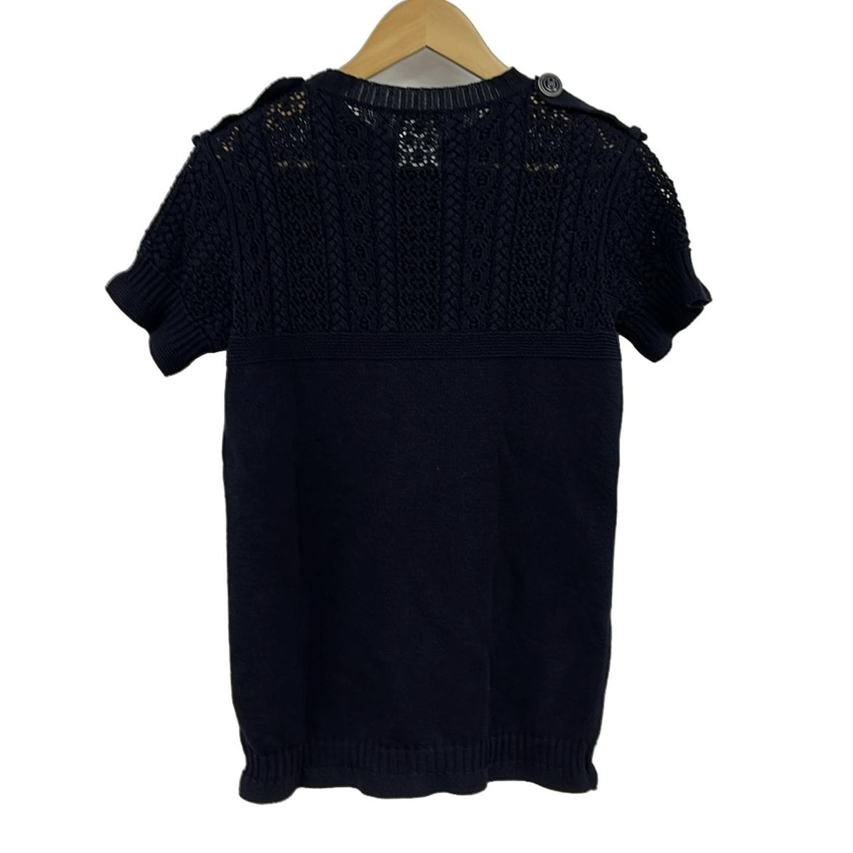 CHANEL(シャネル) 半袖セーター サイズ34 S レディース美品 - P53630