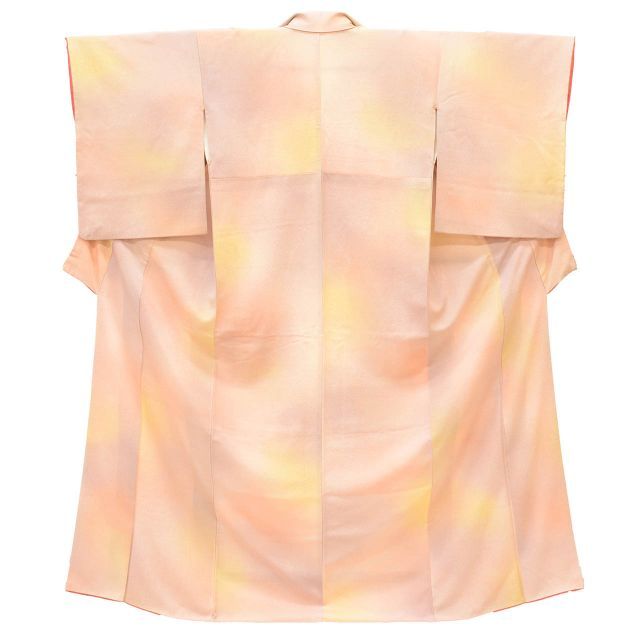 リサイクル着物 小紋 着物 正絹 絹 Mサイズ 特品 身丈159.5 cm 裄丈64.5 袷 仕立て上がり 紫 ぼかし SILK シルク リユース uu 2216 b