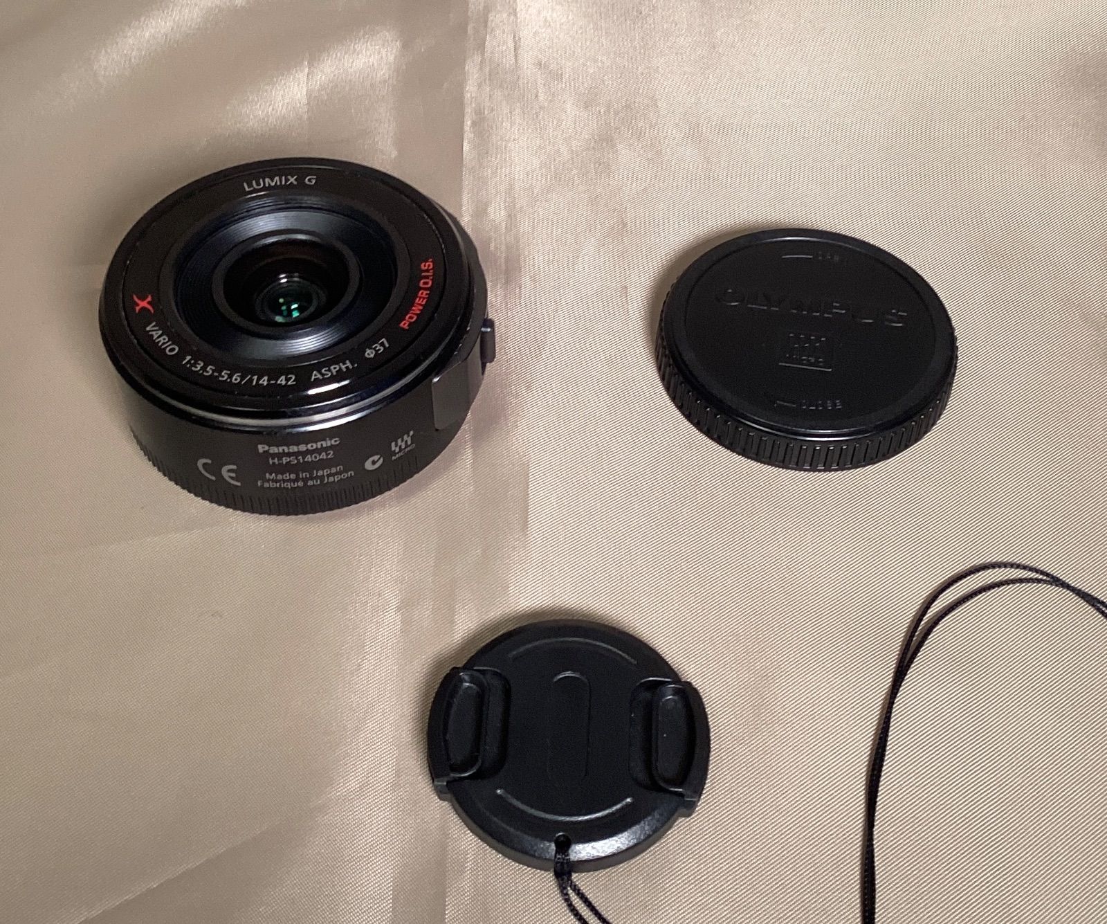 パナソニック LUMIX G H-PS14042 【USED 】パワーズーム デジタル