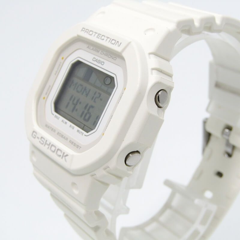 CASIO G-SHOCK Gショック GLX-S 5600-7 BJF G-LIDE タイドグラフ サーフ レディース デジタル ホワイト 白