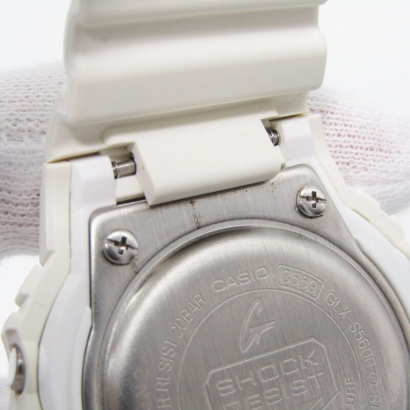  CASIO G SHOCK Gショック GLX S 5600 7 BJF LIDE タイドグラフ サーフ レディース デジタル ホワイト 白 その他 時計