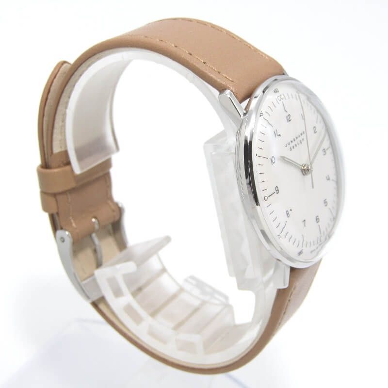 美品 JUNGHANS ユンハンス マックスビル ハンドワインド 34mm 027 3701
