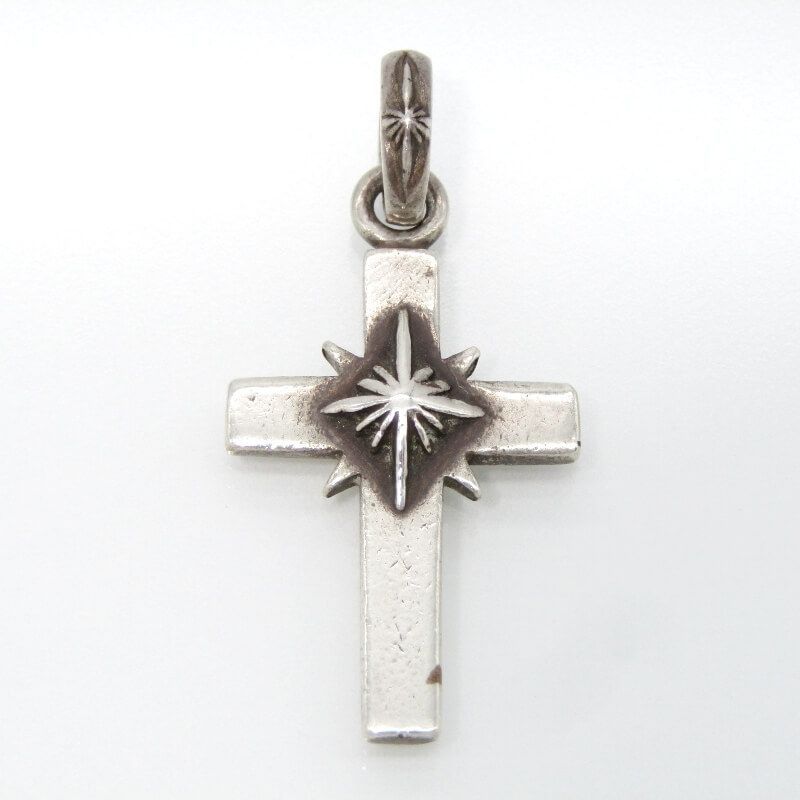 ◆【美品】SAAD サード 廃番 クロス ペンダント SAAD サード ペンダント クロス 太陽神 サンシンボル SV925 ネックレス