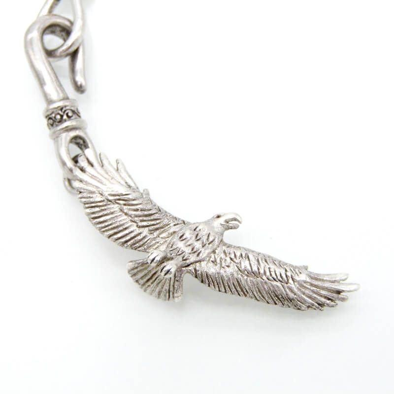 SAAD サード サナ カスタムパーツ フック イーグルチャーム エンドパーツ 3点セット ペンダント ネックレス SV 925 太陽神 K 24 GP