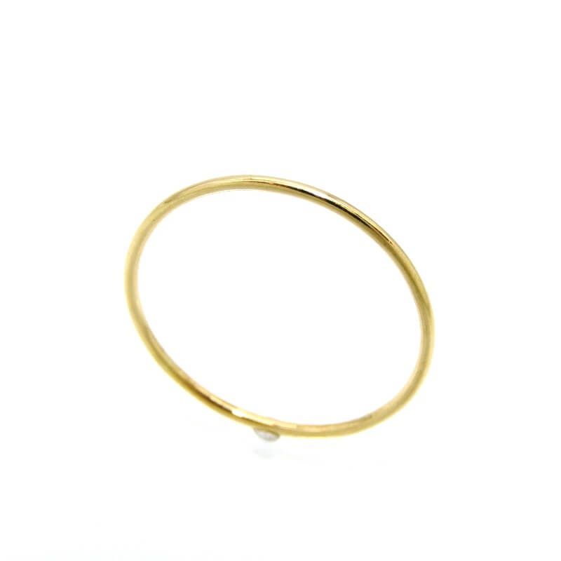 Hirotaka ヒロタカ リング PROMISE RING K18YG プロミス イエロー