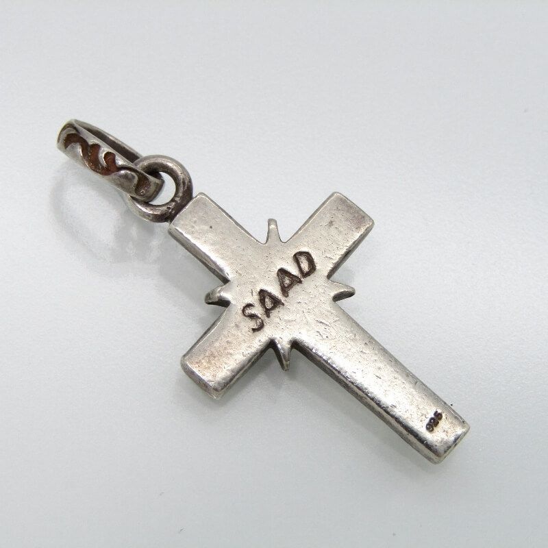 SAAD サード ペンダント クロス 太陽神 サンシンボル SV925 ネックレス