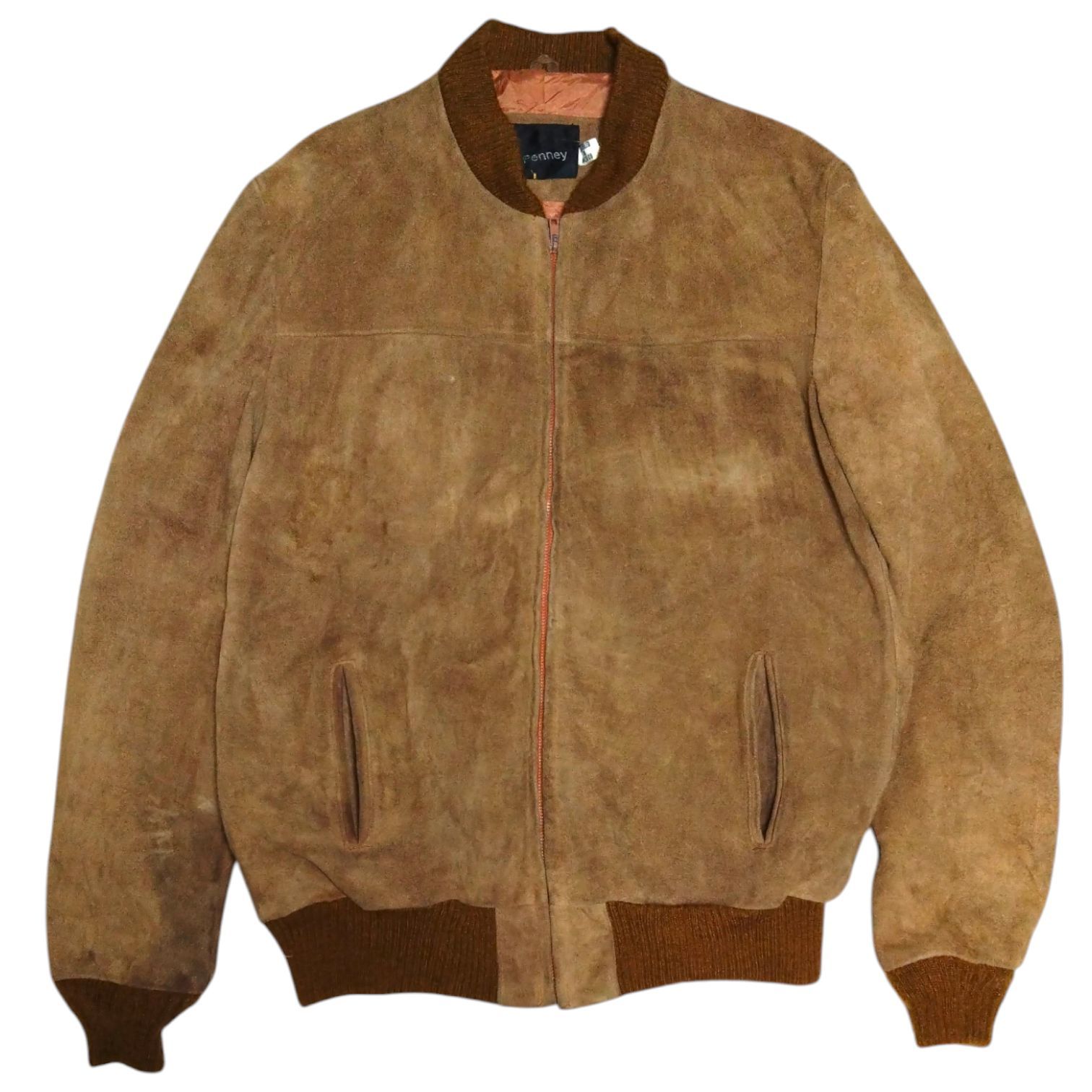 70s-80s vintage JC Penny suede jacket ヴィンテージ スエードレザー