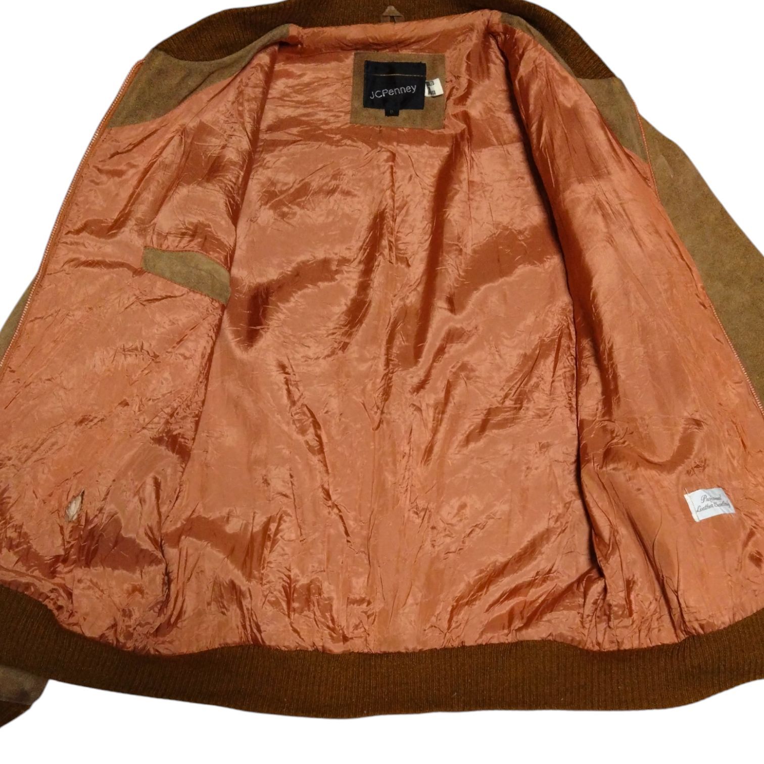 70s-80s vintage JC Penny suede jacket ヴィンテージ スエードレザー