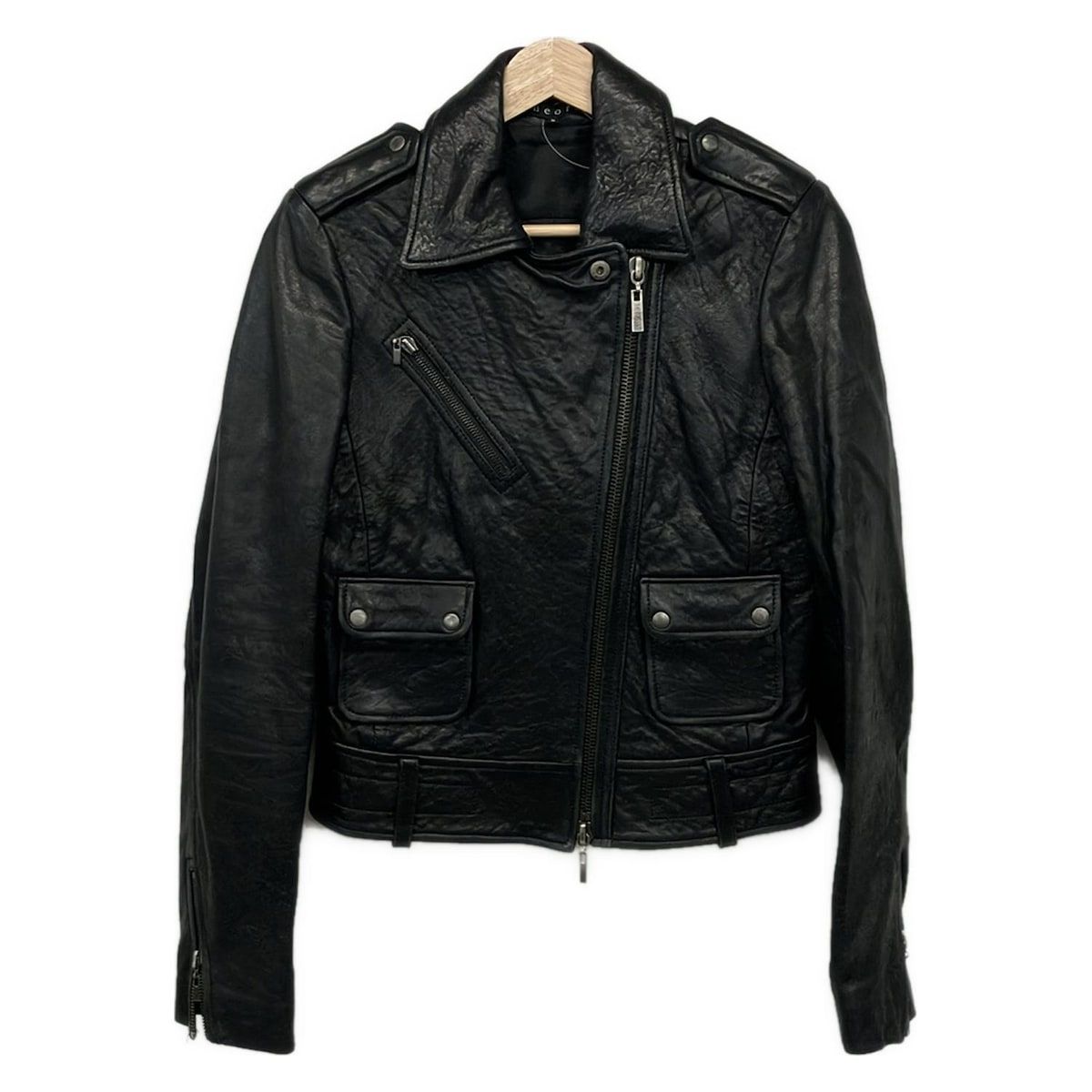 ウサギ様 Theory セオリー 羊革 ライダースジャケット S Theory（ライダースジャケット）のフリマアイテム一覧