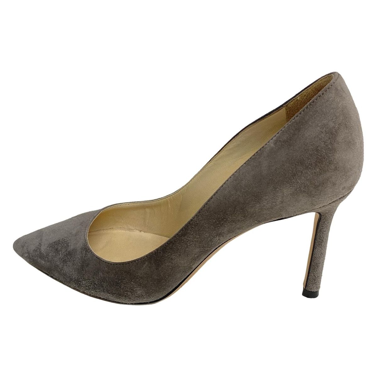 JIMMY CHOO(ジミーチュウ) パンプス 34 レディース - ダークグレー