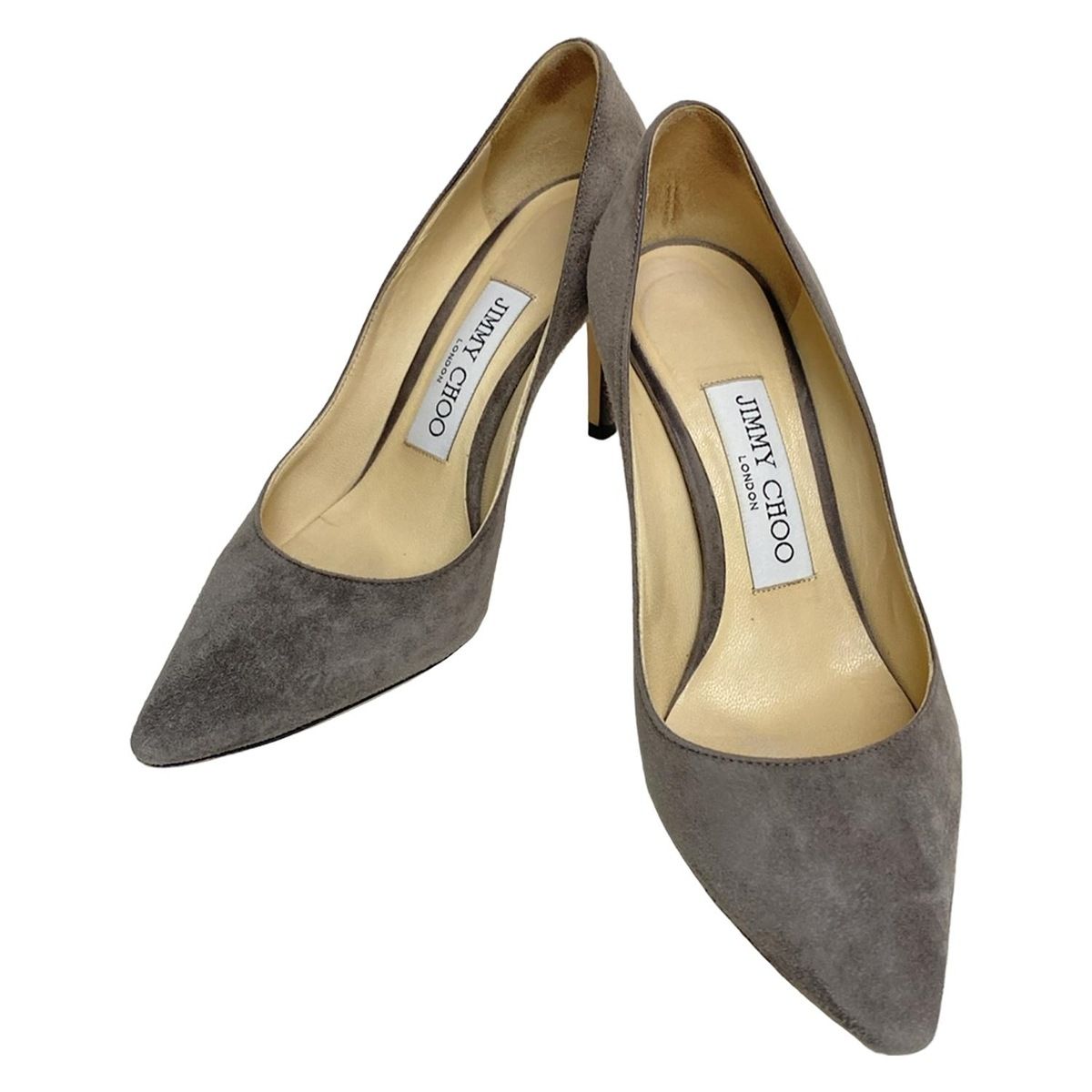 JIMMY CHOO(ジミーチュウ) パンプス 34 レディース - ダークグレー