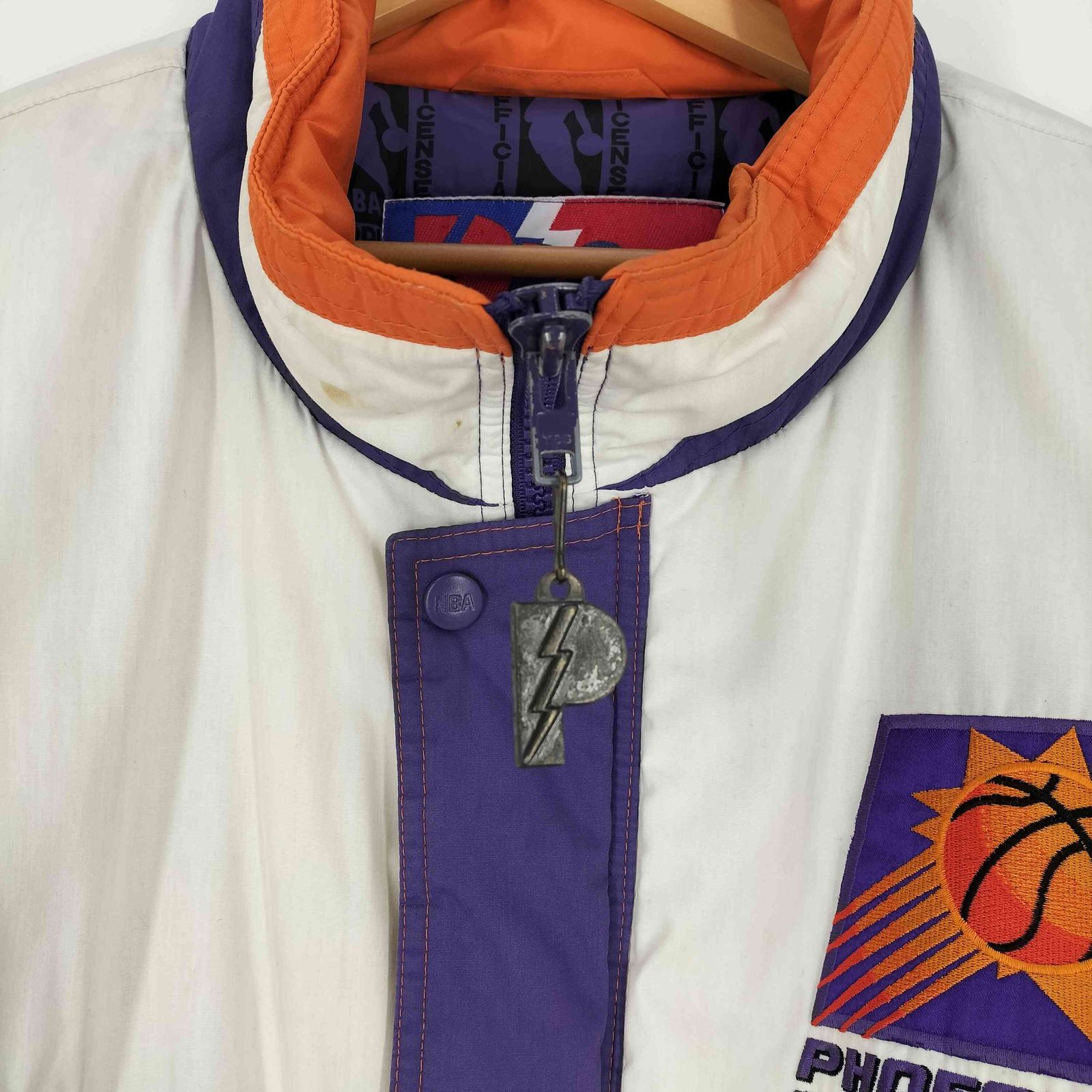 プロレイヤー PRO LAYER バスケットボールチームロゴ刺繍 裏地プリント