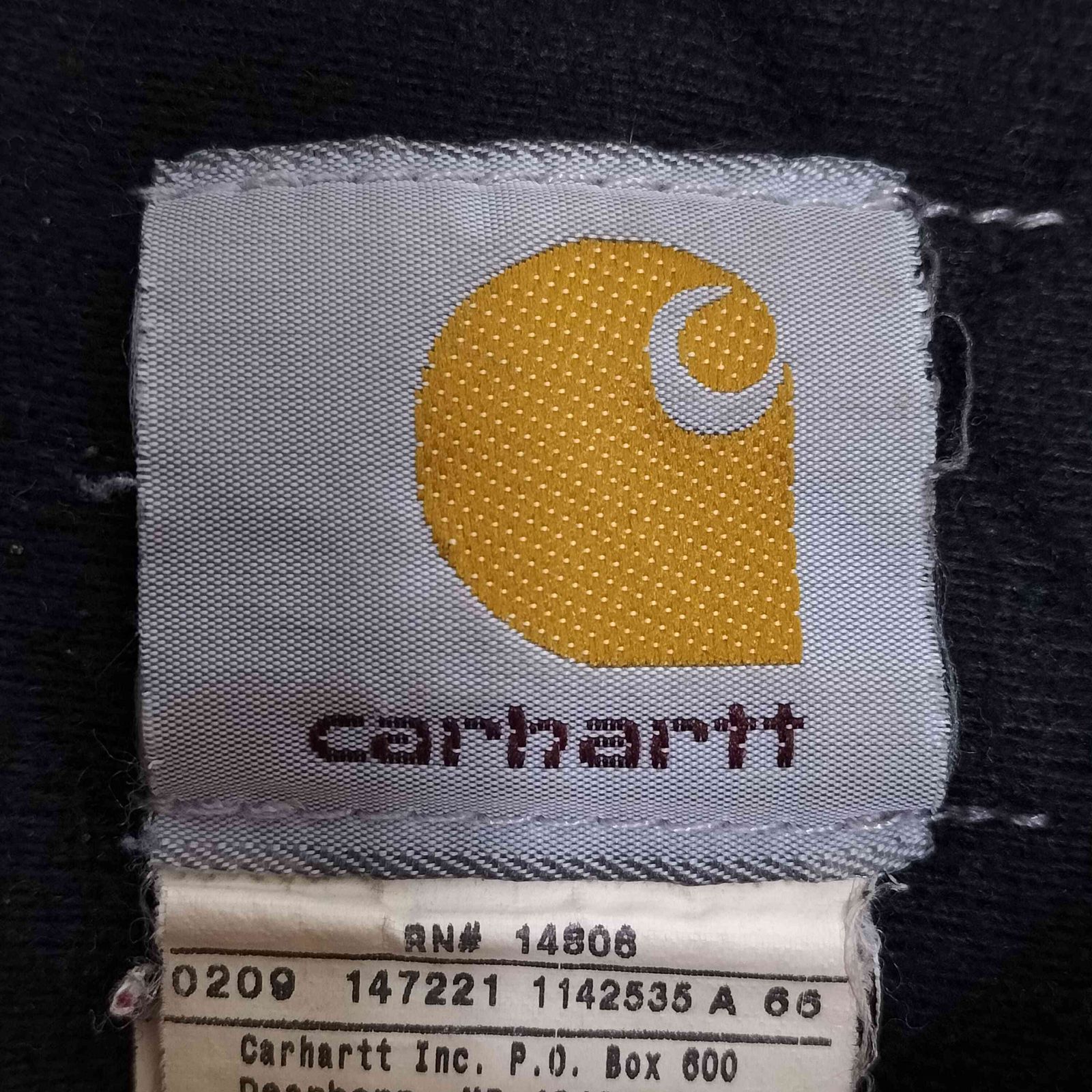 カーハート Carhartt 00S USA製 アクティブジャケット 襤褸 フェード