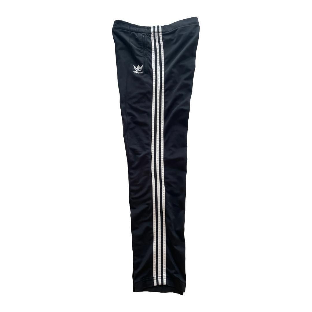 90s adidas トラックパンツ ジャージ トレフォイル 万国旗 フェード