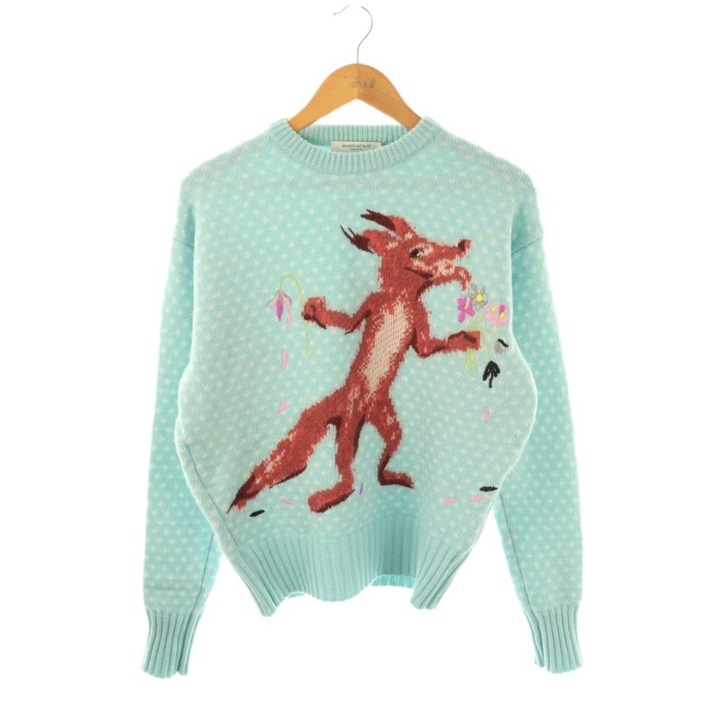 メゾンキツネ MAISON KITSUNE JM00565KT1074 ニット セーター