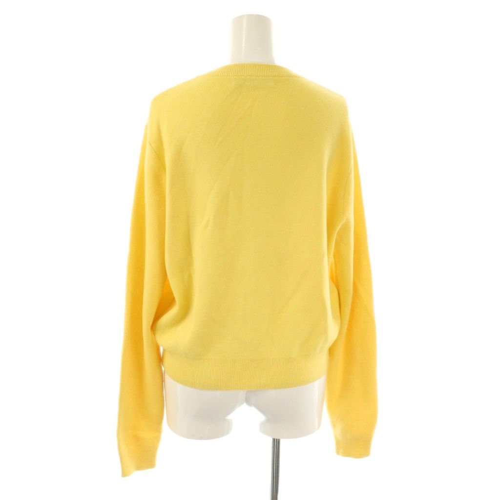 キャバン CABaN コットンカシミヤクルーネックカーディガン ニット